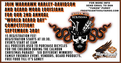 Second Annual Beard Competition with Beard Mobb Louisiana 9-3-22
