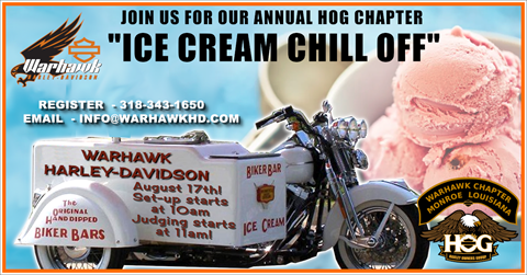 HOG Ice Cream Chill Off! - 8/17/24