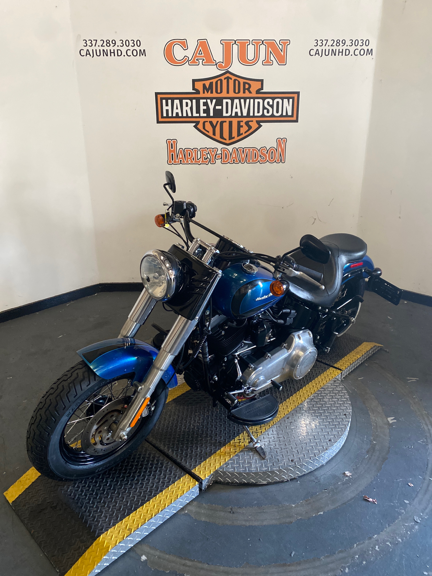 2014 Harley-Davidson Softail Slim blue - Photo 4