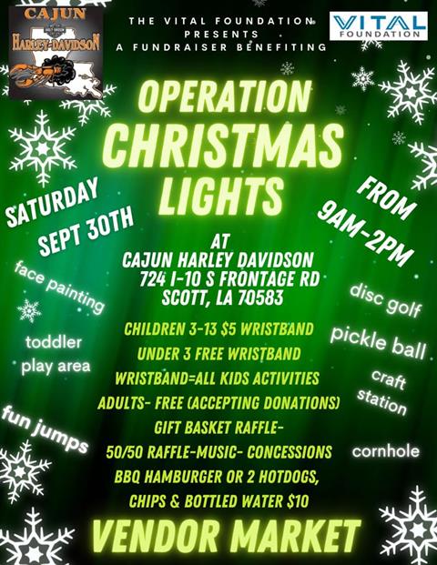 Operation Christmas Lights Fundraiser