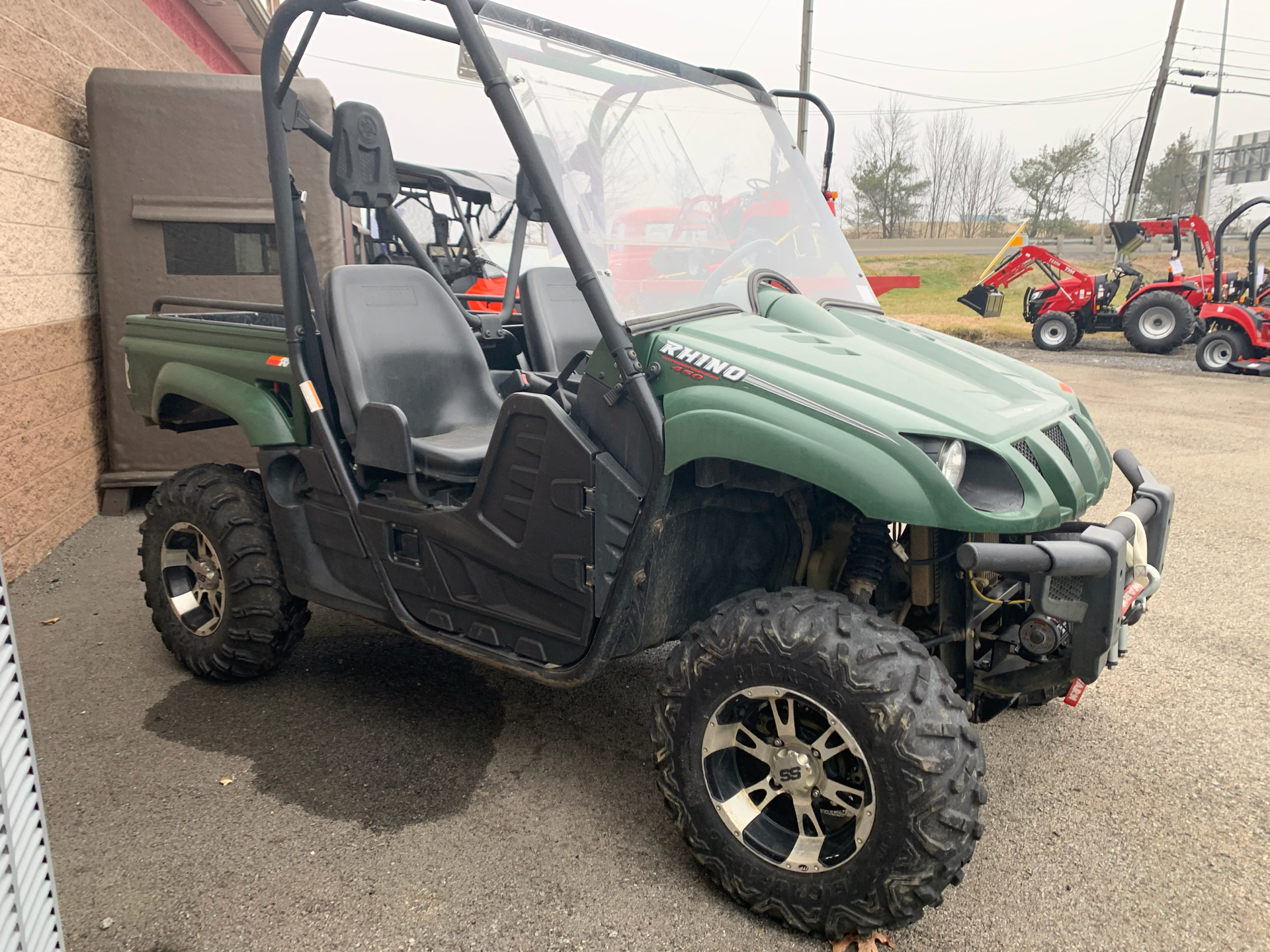 Used 2009 Yamaha Rhino 450 Auto. 4x4 Utility Vehicles in Ebensburg, PA