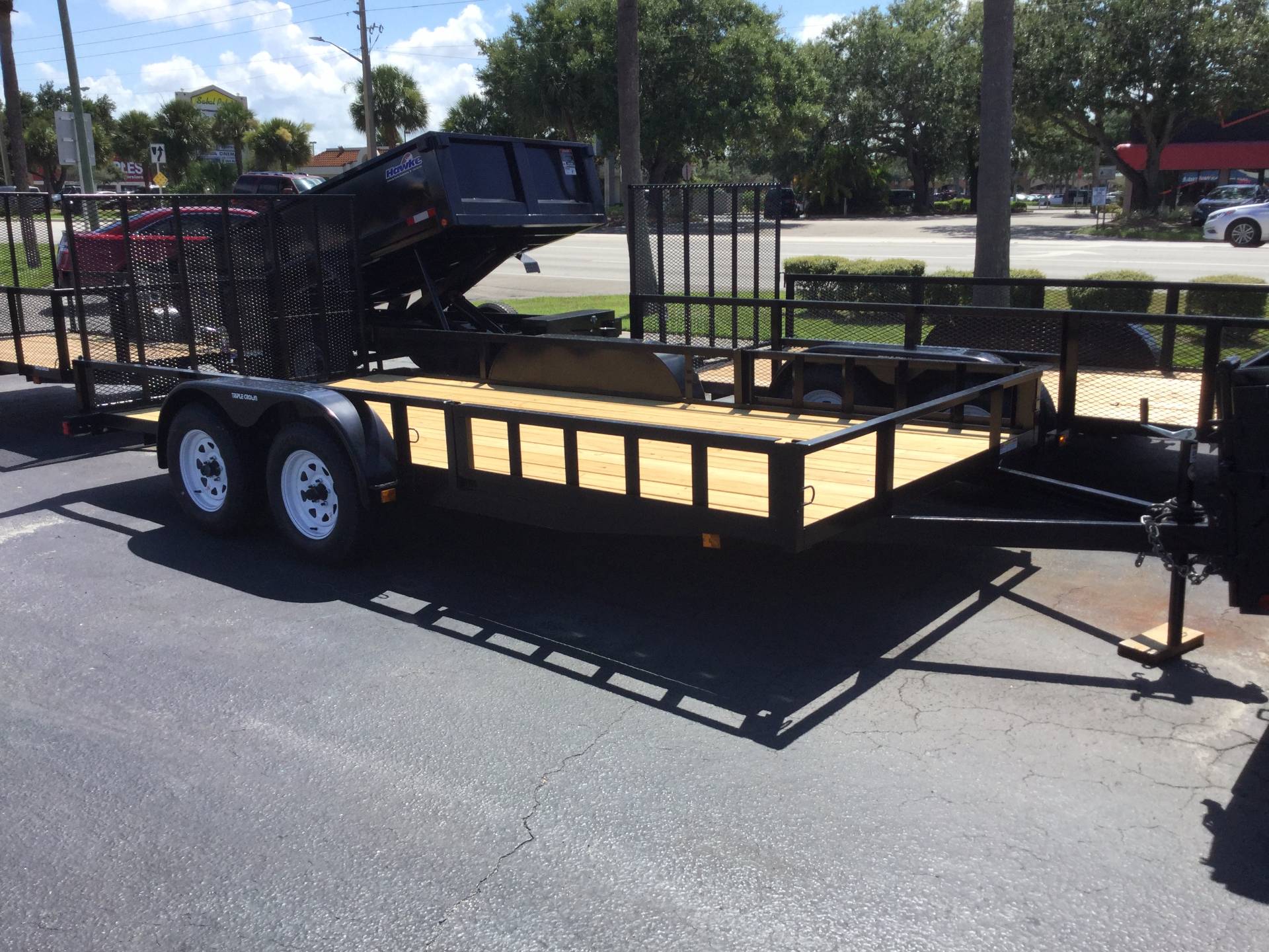 2019 Triple Crown 7X16 ATV Trailer Trailers Fort Pierce Florida