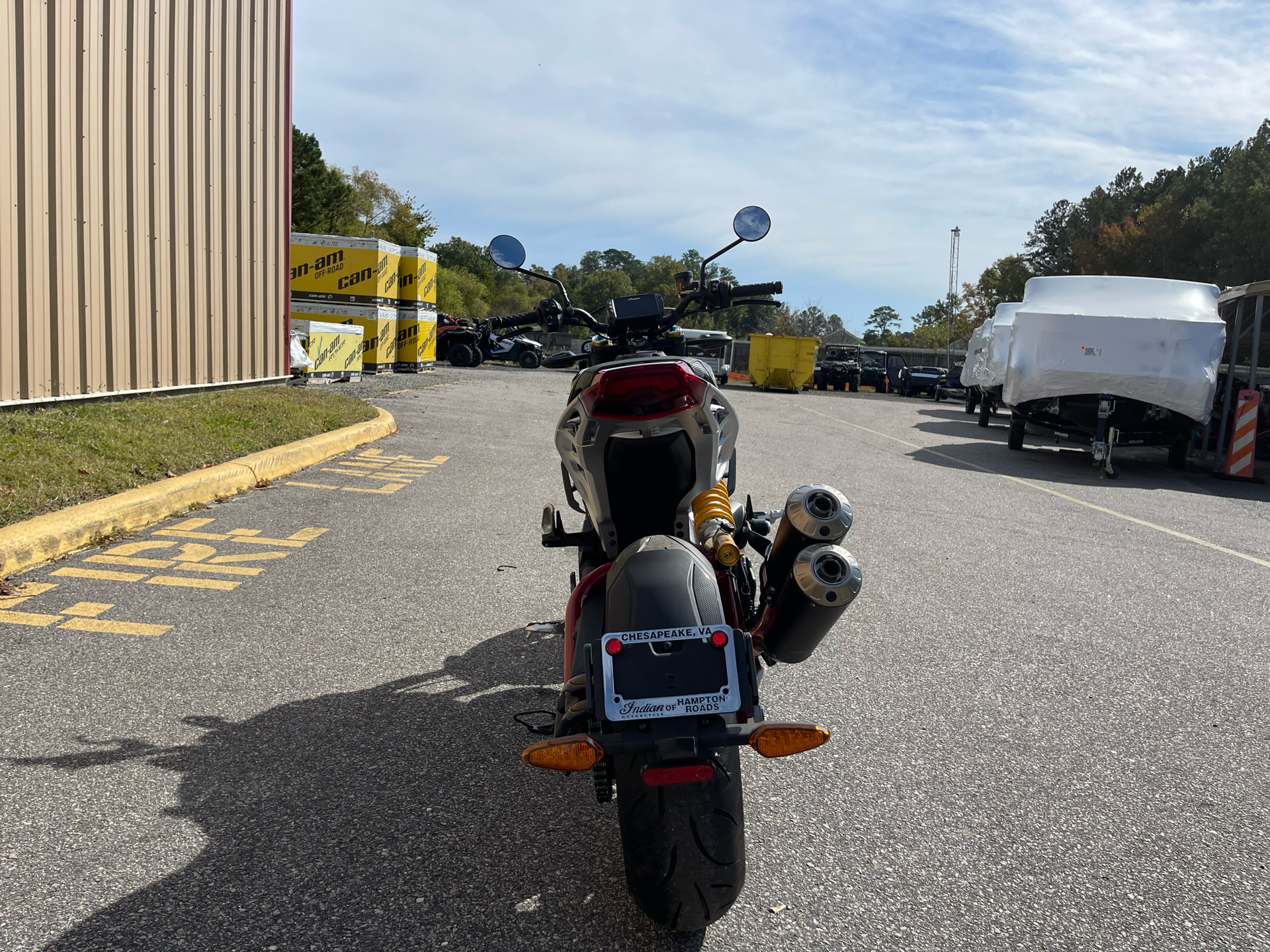 2022 Indian Motorcycle FTR R Carbon in Chesapeake, Virginia - Photo 7