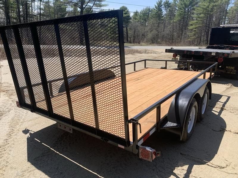 New 2024 North Force 7X14 Tandem Axle 7K Utility Trailer, North ...