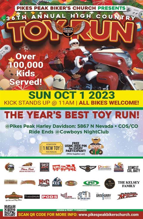 36th Annual High Country Toy Run