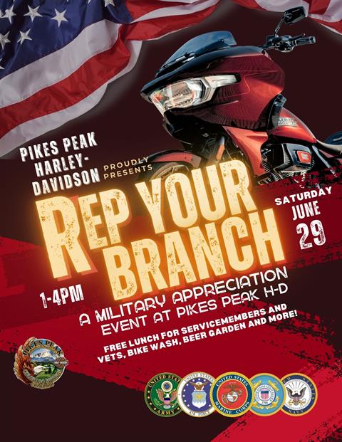 Rep Your Branch - Military Appreciation Event