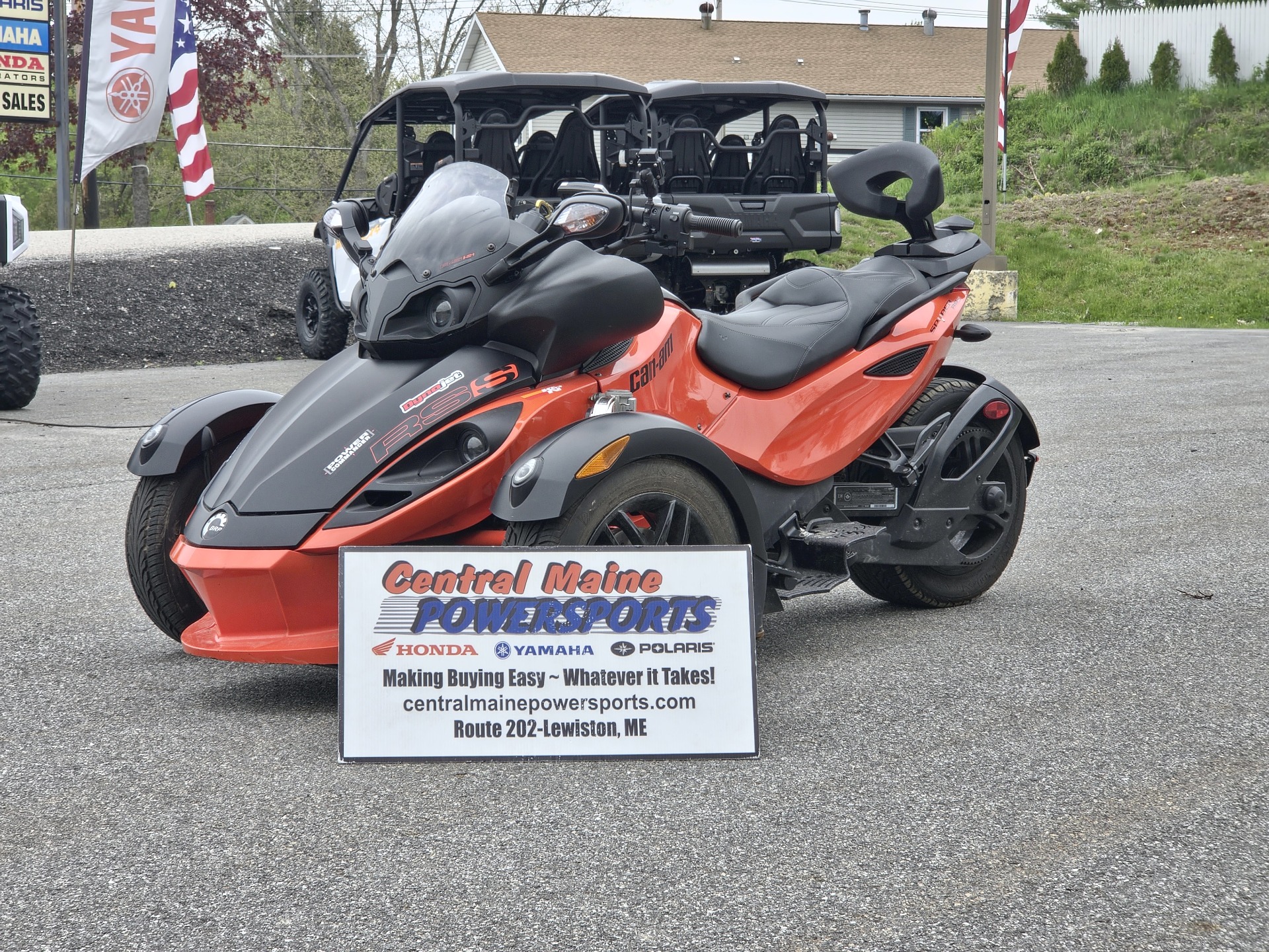 2012 Can-Am Spyder® RS-S SE5 in Lewiston, Maine - Photo 1