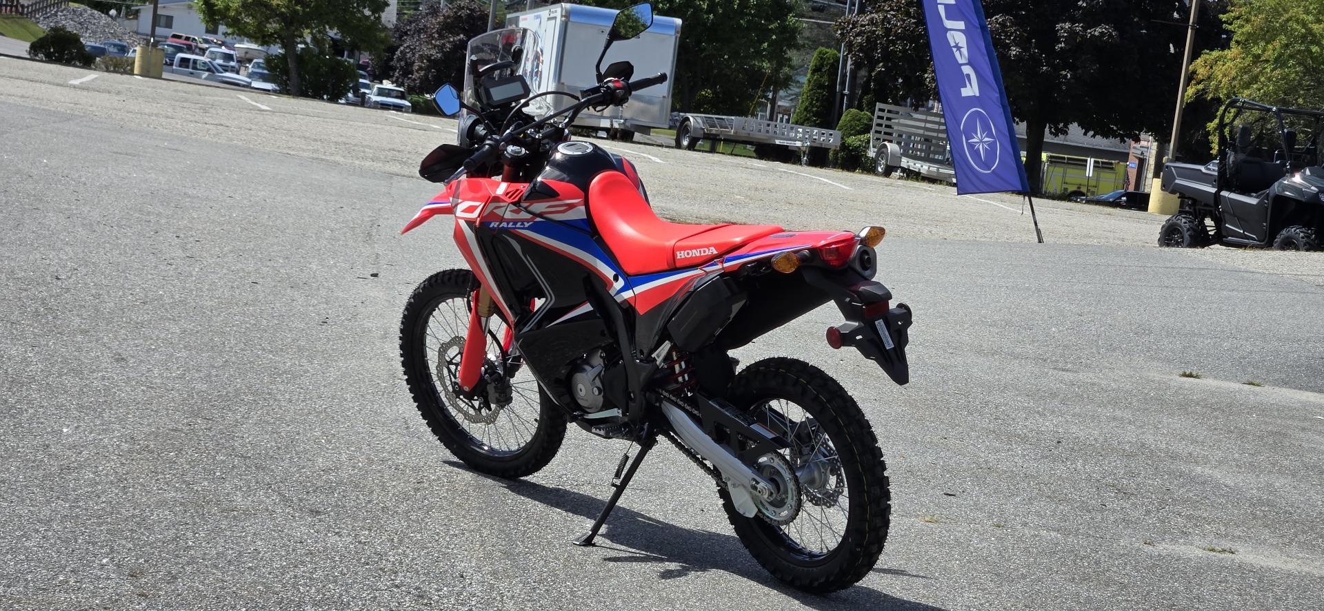 2024 Honda CRF300L Rally ABS in Lewiston, Maine - Photo 4