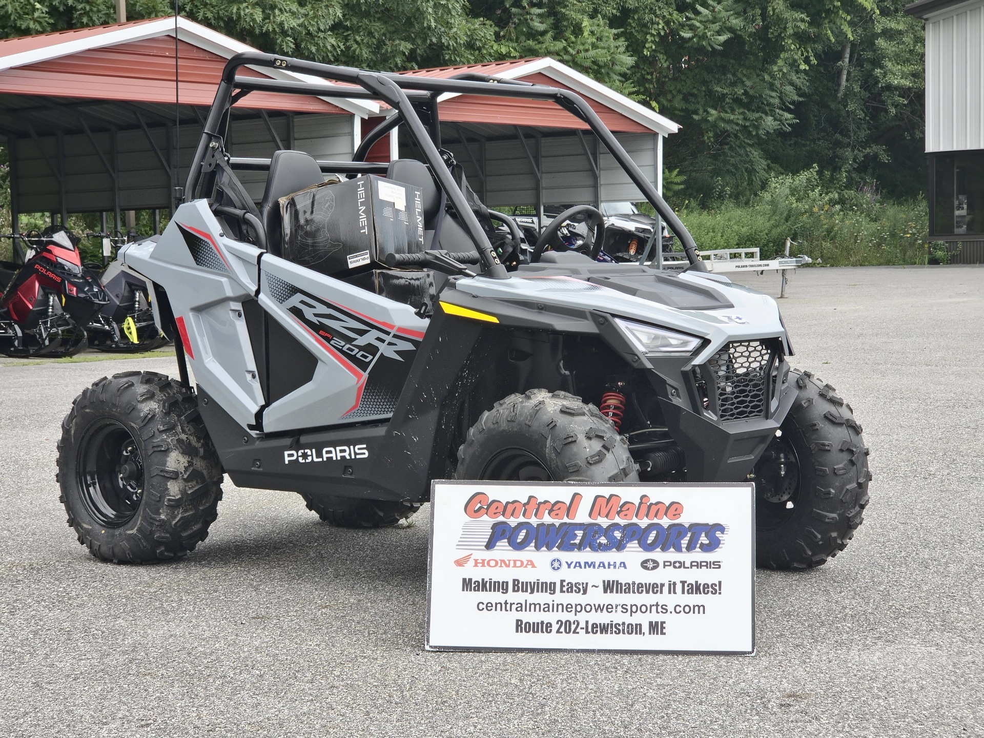 2024 Polaris RZR 200 EFI in Lewiston, Maine - Photo 2