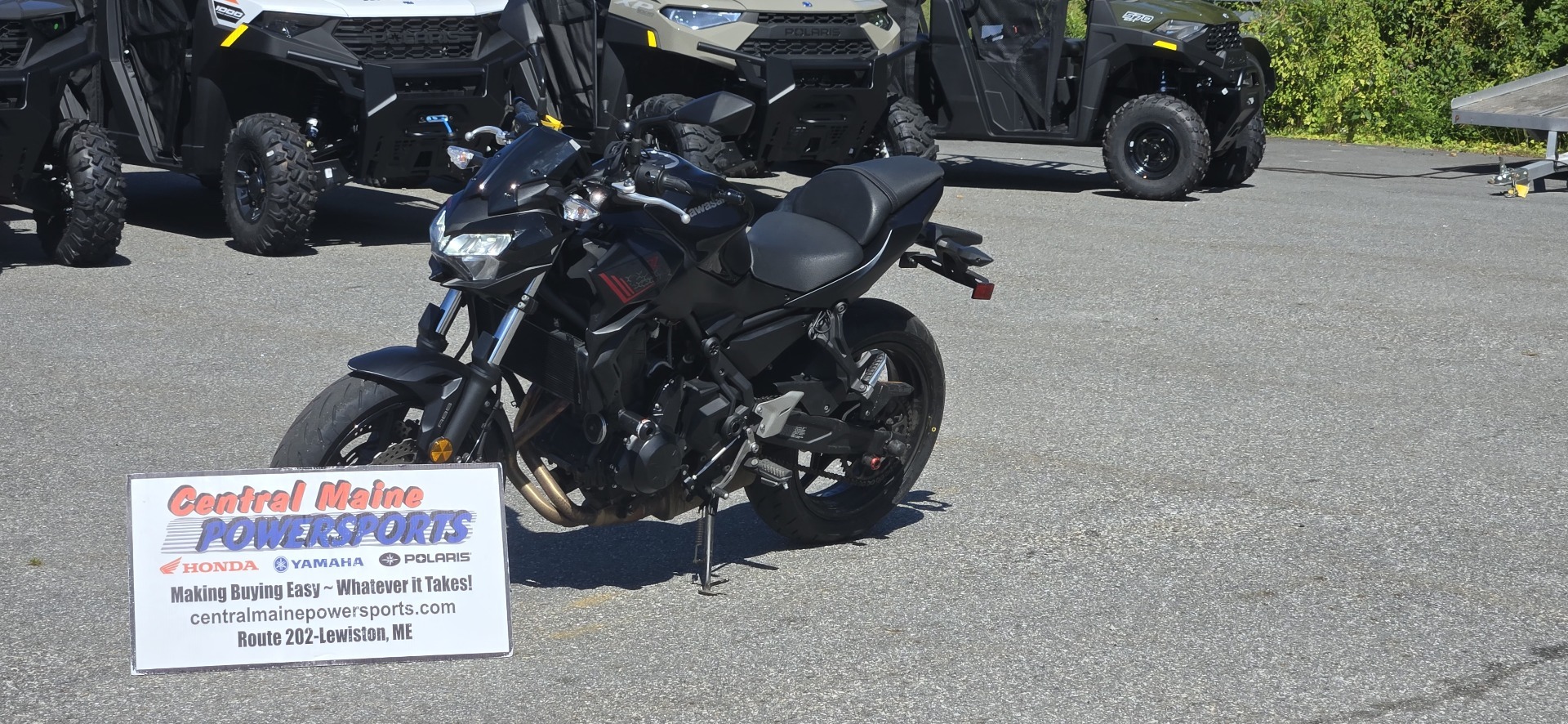 2020 Kawasaki Z650 ABS in Lewiston, Maine - Photo 1