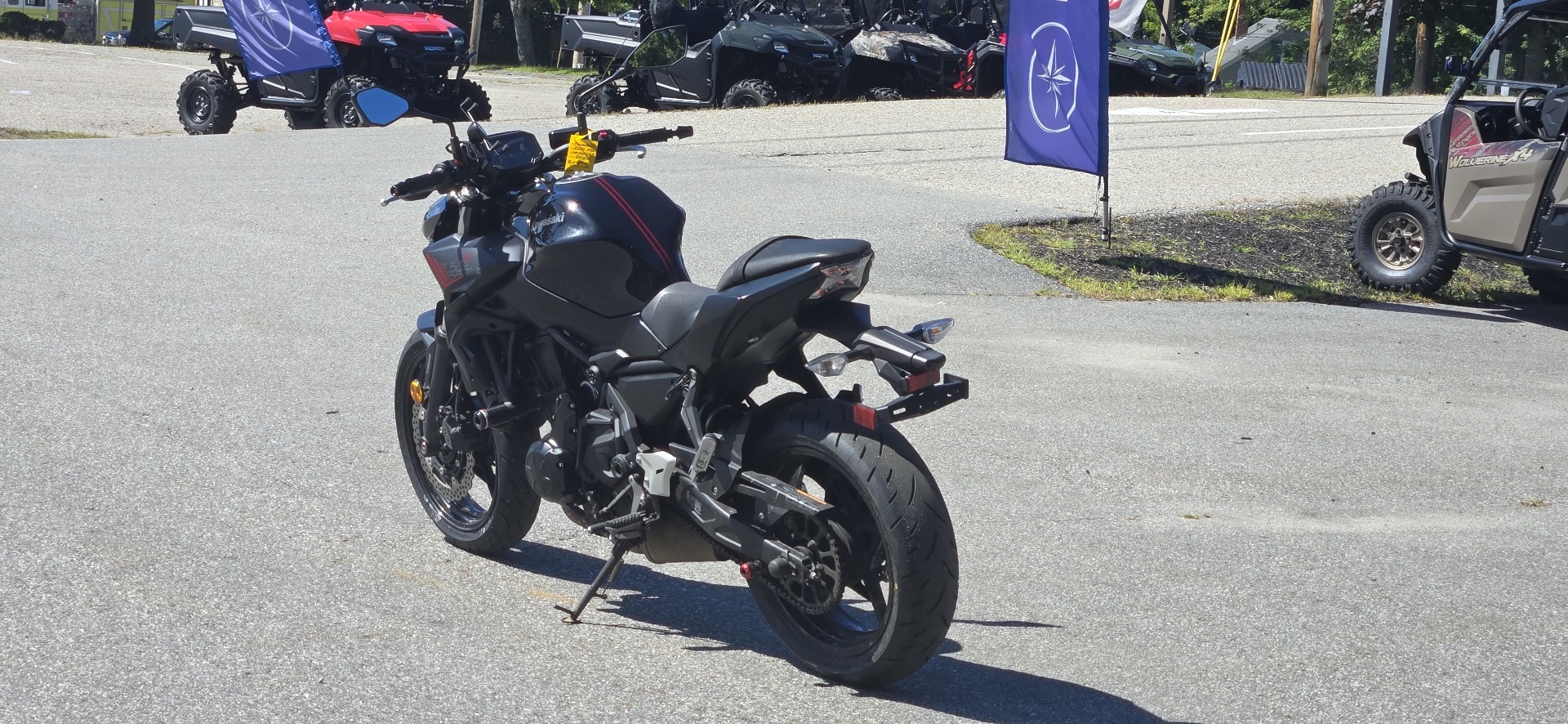 2020 Kawasaki Z650 ABS in Lewiston, Maine - Photo 4