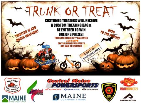 Halloween Trunk or Treat @Central Maine Powersports