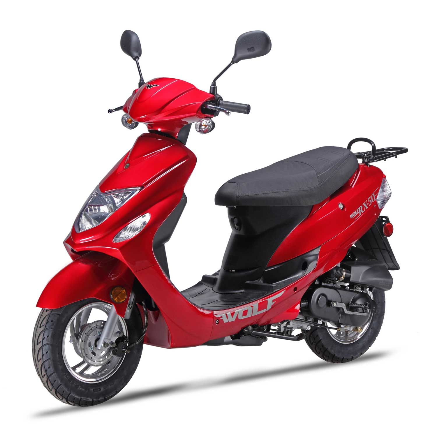 2024 Wolf Brand Scooters RX-50 Red in Salisbury, Maryland