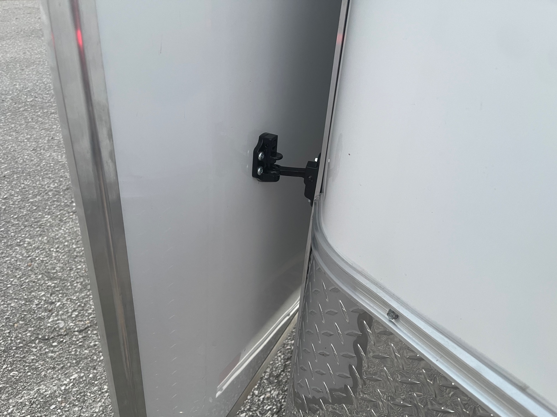 Aluminum door holdbacks - Photo 7