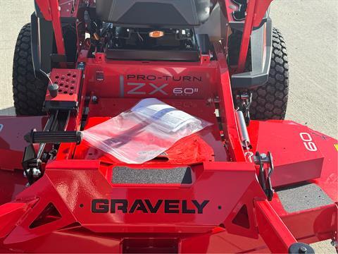 2024 Gravely USA Pro-Turn ZX 60 in. Kawasaki FX730V 23.5 hp in Kansas City, Kansas - Photo 8