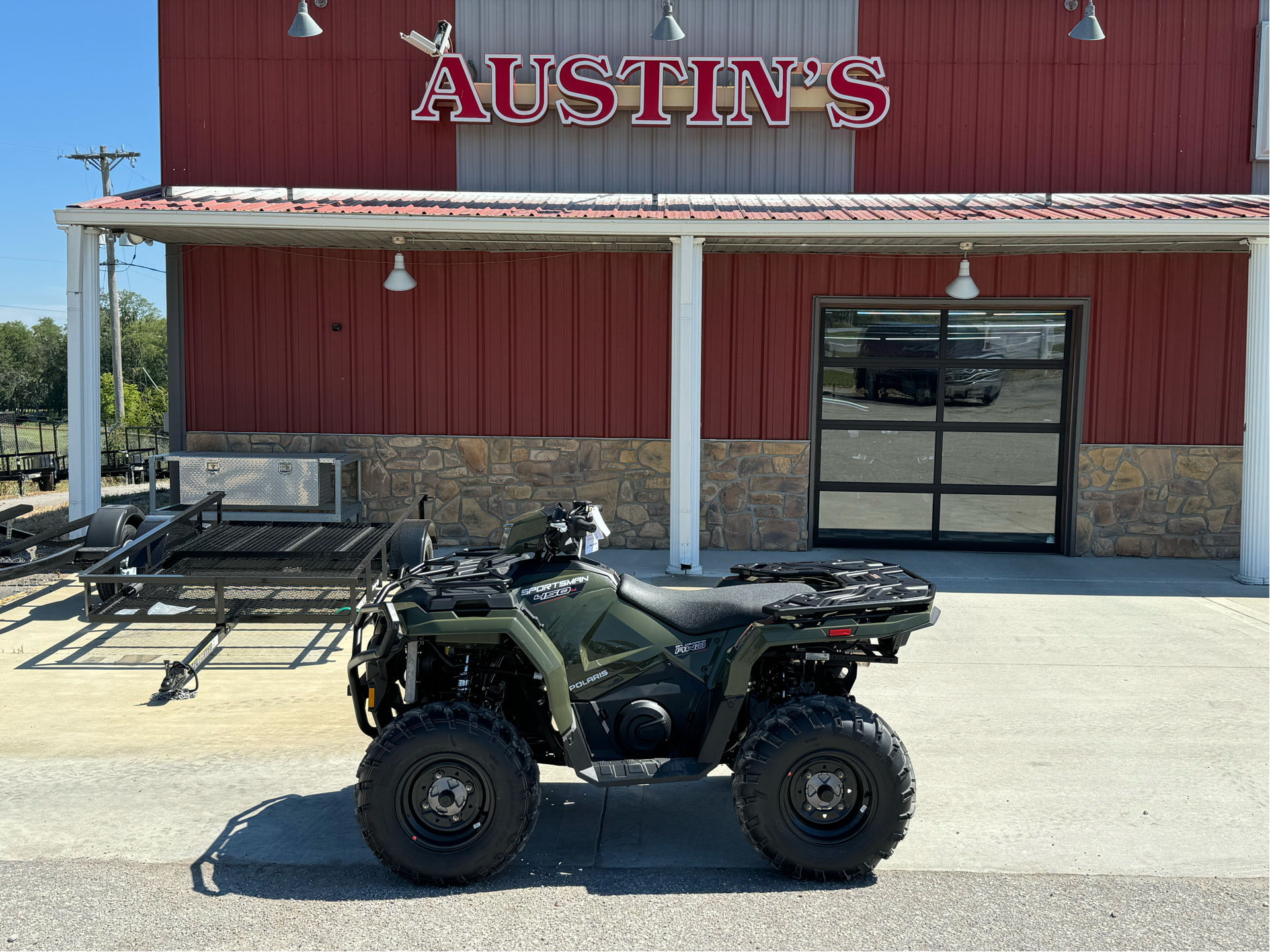 2024 Polaris Sportsman 450 H.O. Utility in Kansas City, Kansas - Photo 1