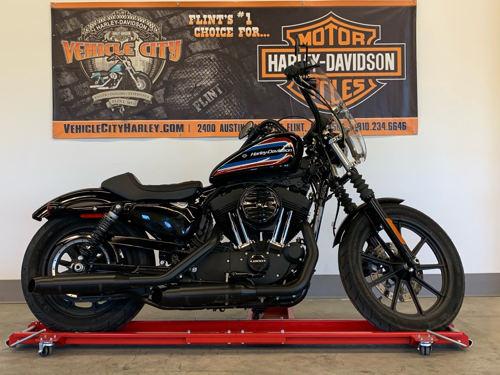 Used 2020 Harley Davidson Iron 1200 Motorcycles In Flint Mi P 6259 Vivid Black