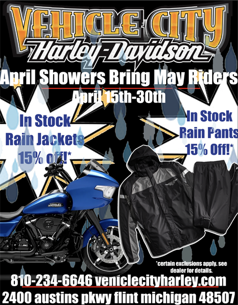 April Showers Bring May Riders!