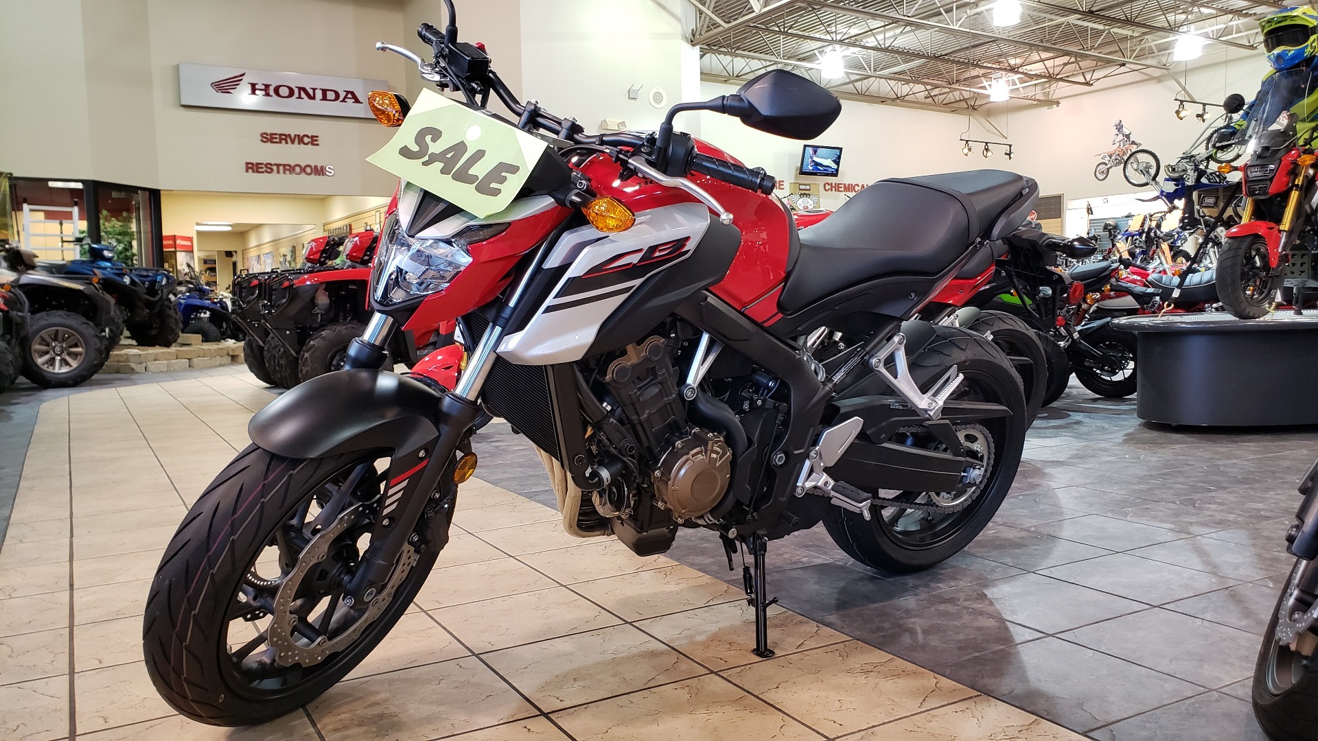 2018 honda cb650f