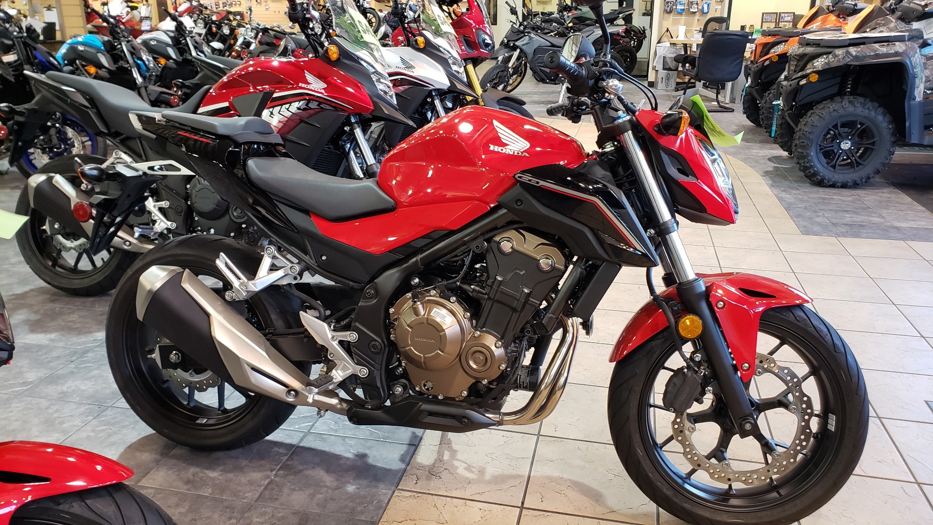 New 2017 Honda CB500F ABS Motorcycles in Allen, TX