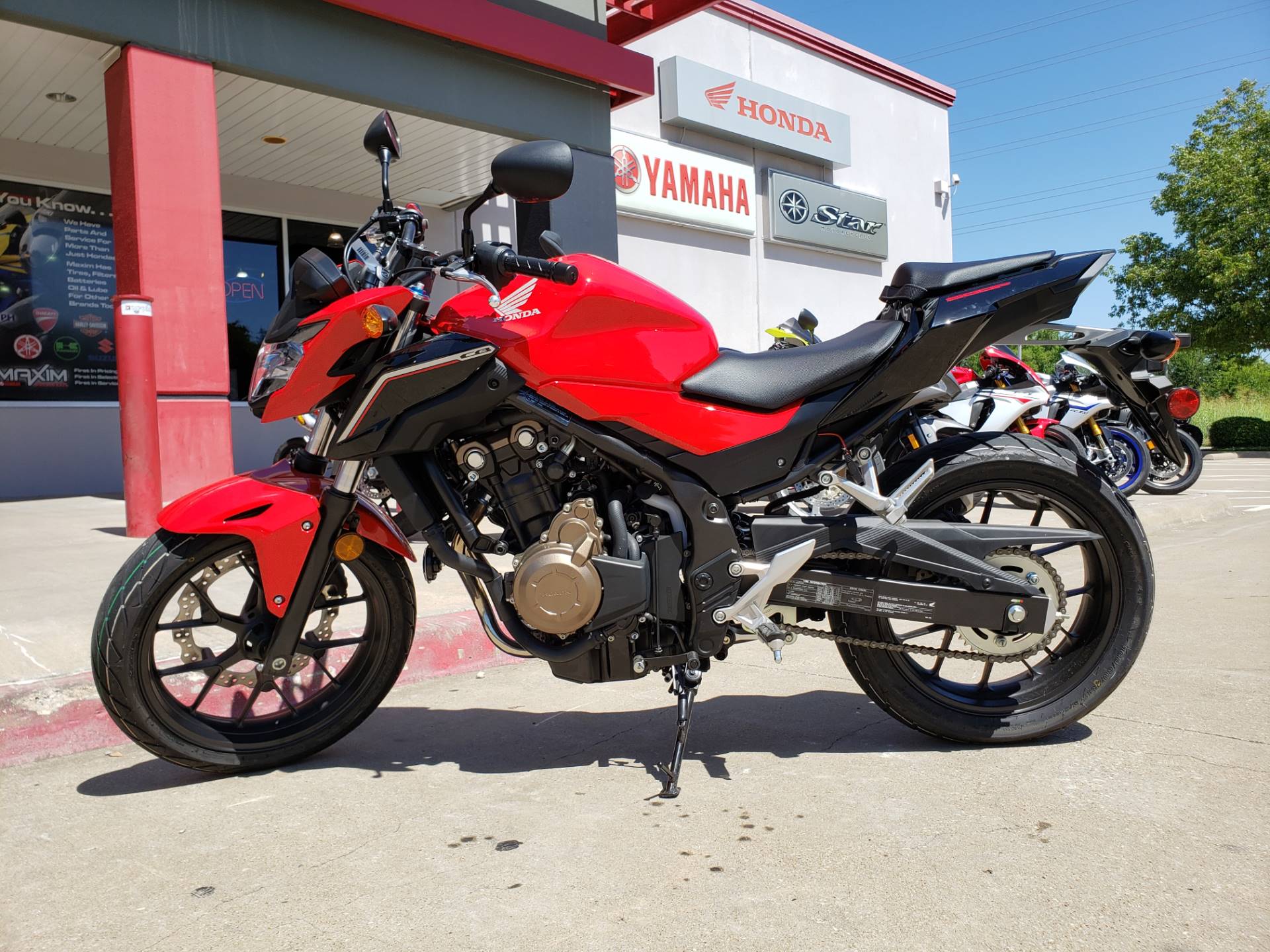 New 2017 Honda CB500F Motorcycles in Allen, TX