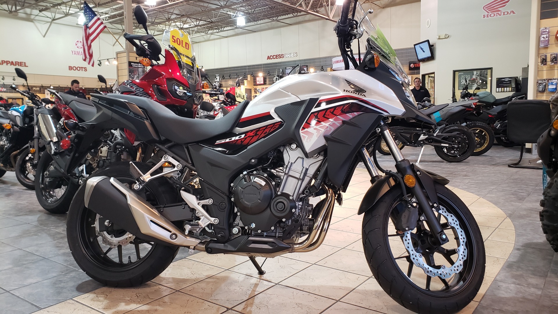 New 2018 Honda CB500X Motorcycles in Allen, TX