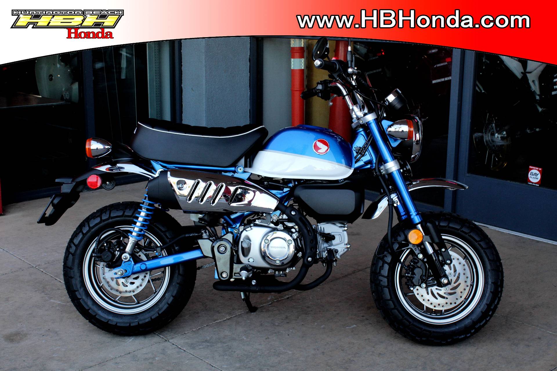 New Honda Monkey For Sale 2021 Pearl Glittering Blue Specs Photos Huntington Beach Ca M3531 1472
