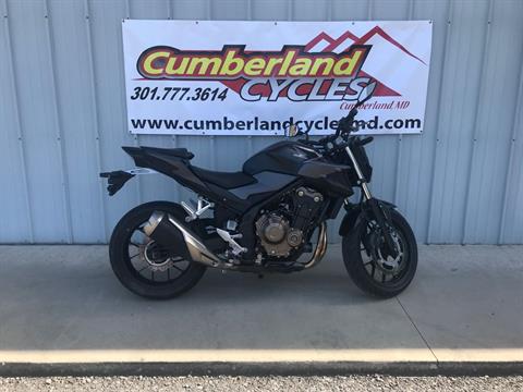 2021 Honda CB500F ABS in Cumberland, Maryland - Photo 2