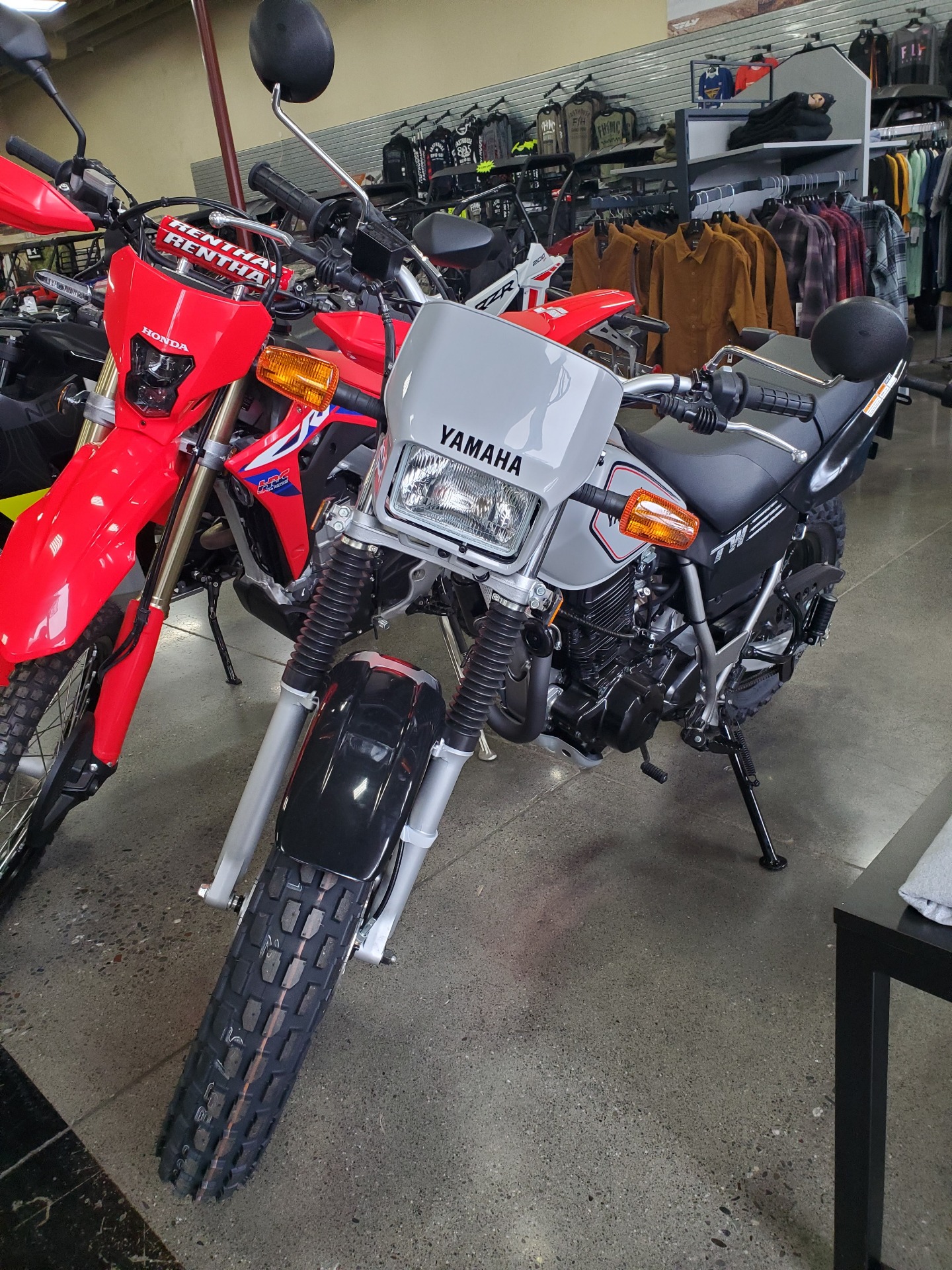 New 2024 Yamaha TW200 Motorcycles in Eureka CA N/A Gallant Gray