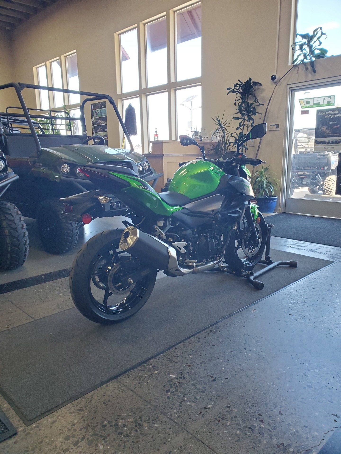 2024 Kawasaki Z500 ABS in Eureka, California - Photo 6
