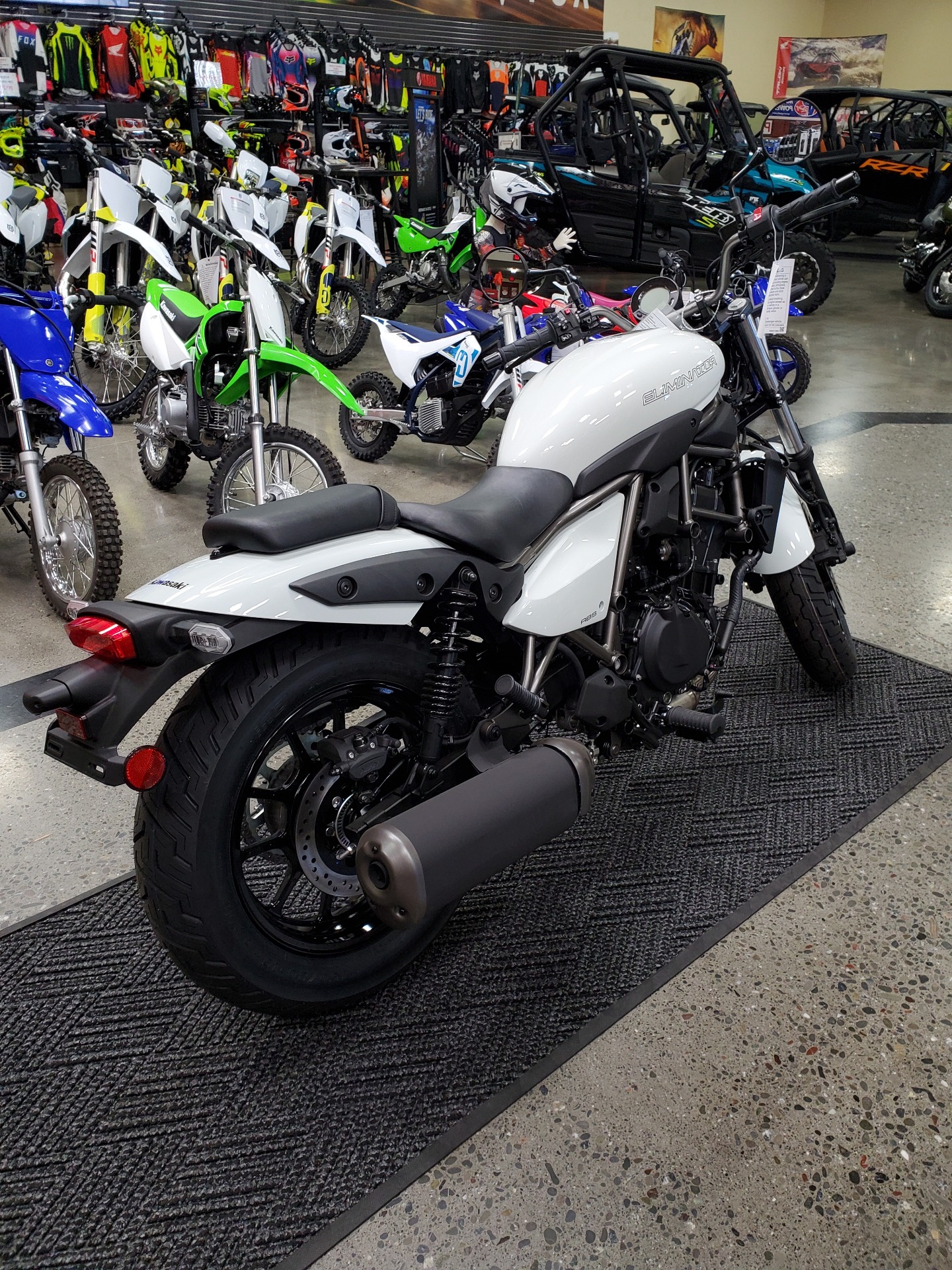 New 2024 Kawasaki Eliminator ABS Motorcycles in Eureka CA N/A Pearl