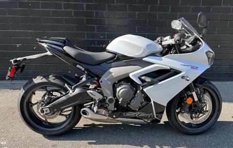 2025 Triumph Daytona 660 in San Jose, California - Photo 1