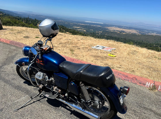 1971 Moto Guzzi V7 750 Ambassador in San Jose, California - Photo 2