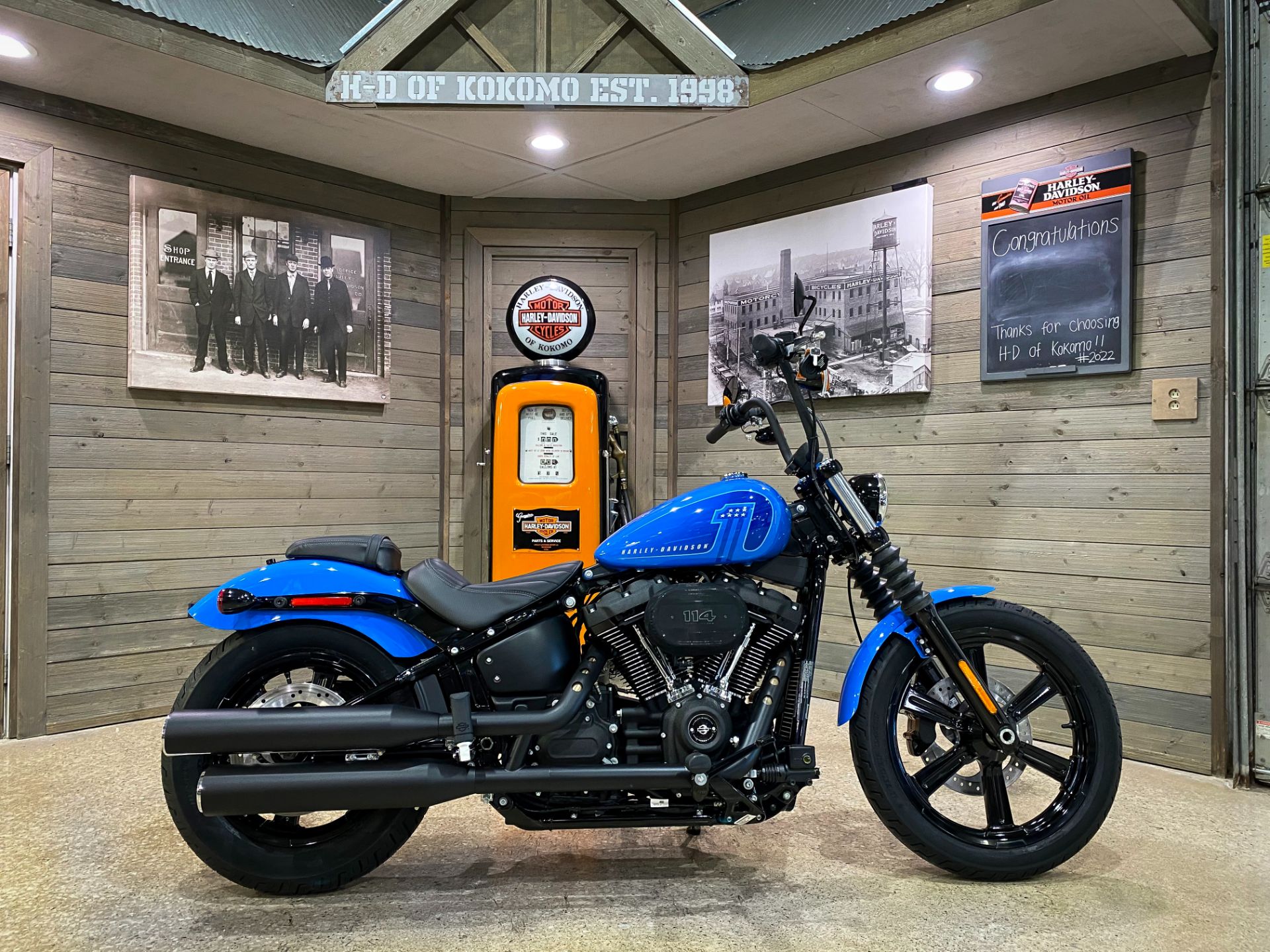 2022 Harley-Davidson Street Bob® 114 in Kokomo, Indiana - Photo 1
