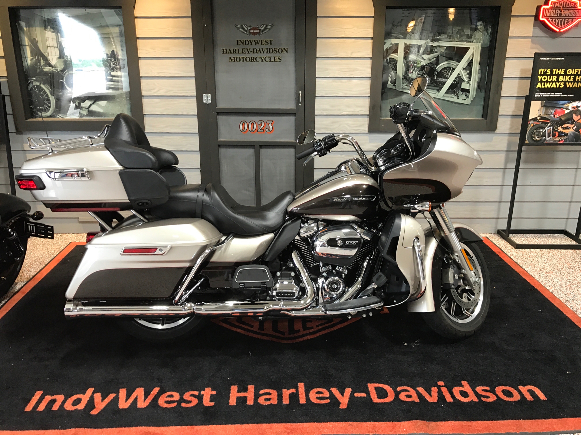 Used 2018 Harley Davidson Road Glide Ultra Silver Fortune Sumatra Brown Motorcycles In Plainfield In 676473