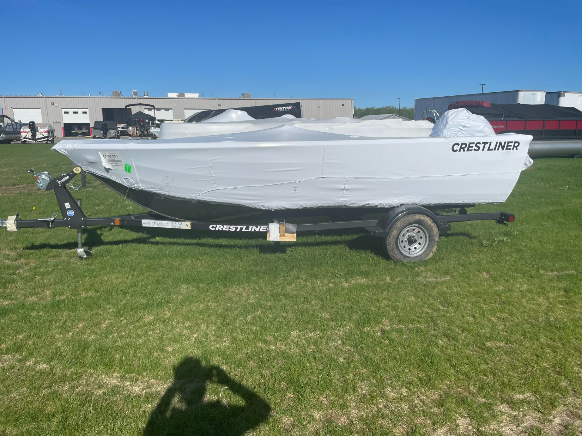 2022 Crestliner 1650 FISH HAWK SESC in Suamico, Wisconsin - Photo 1