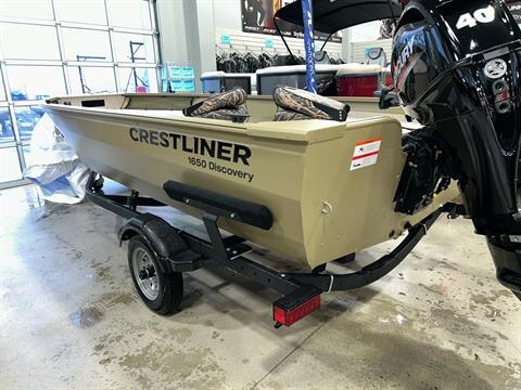 2023 Crestliner 1650 DISCOVERY TILLER in Suamico, Wisconsin - Photo 2