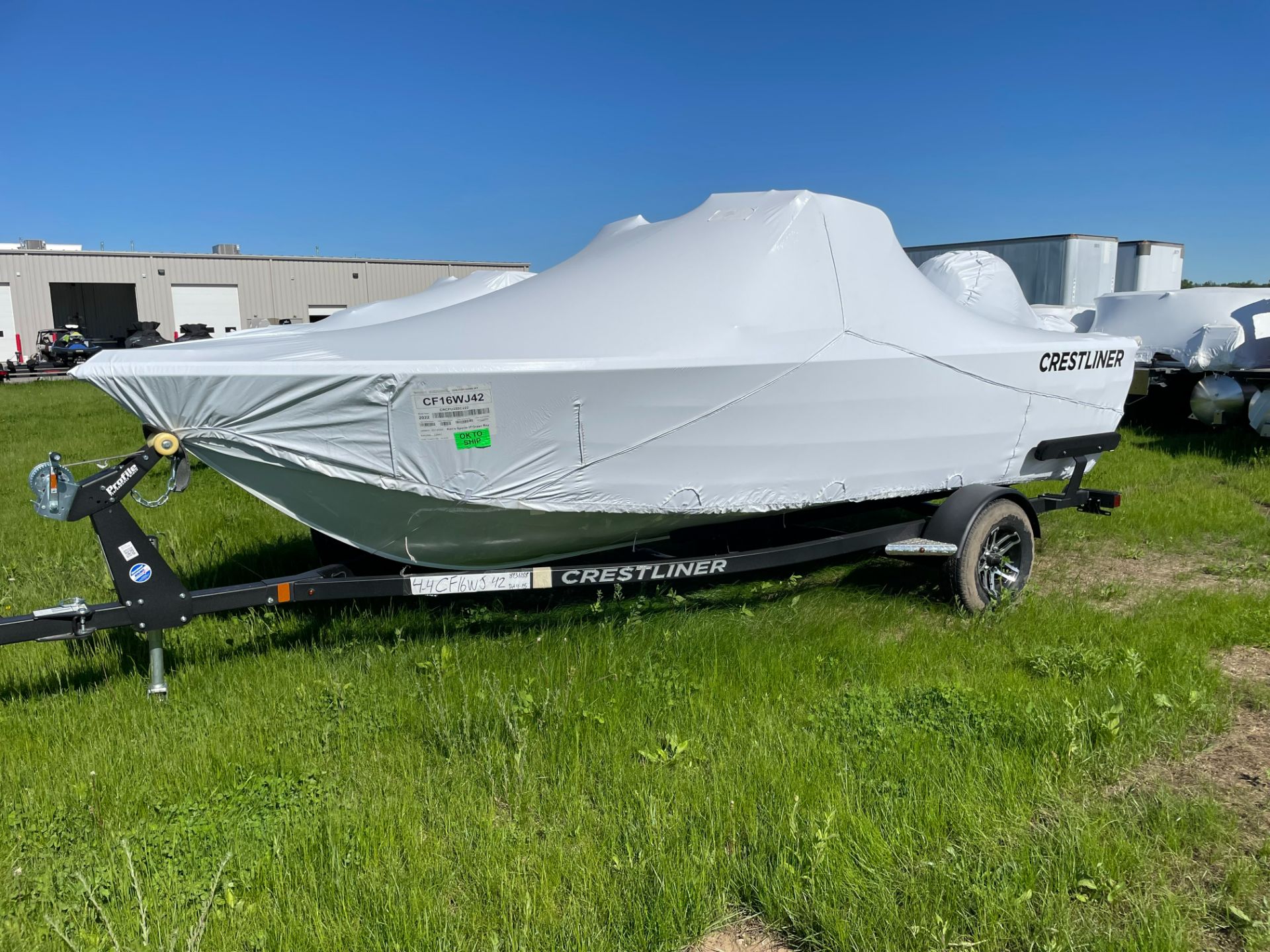 2022 Crestliner 1650 FISH HAWK WT JS in Suamico, Wisconsin