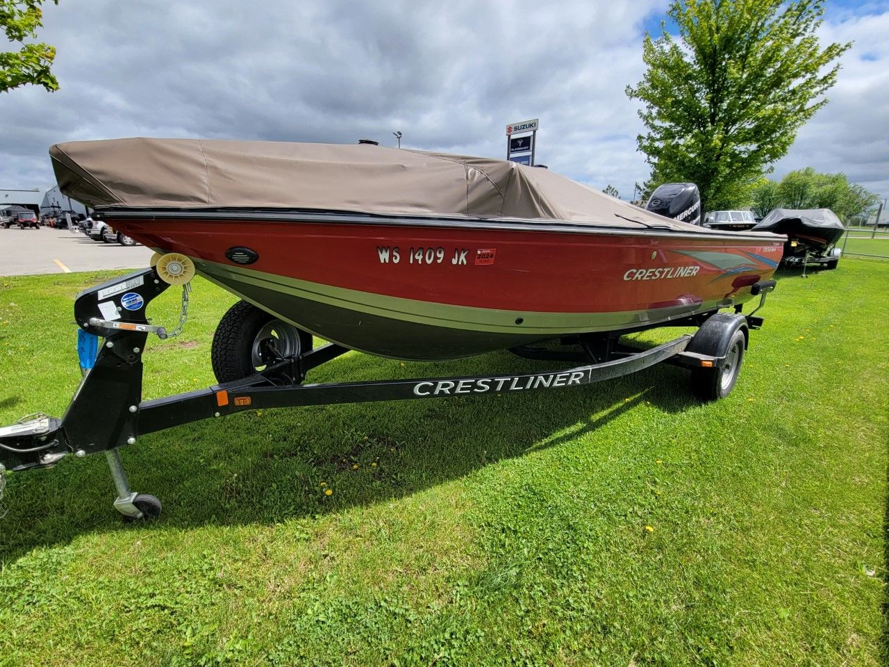 2015 Crestliner 1750 FISH HAWK SC in Kaukauna, Wisconsin - Photo 5