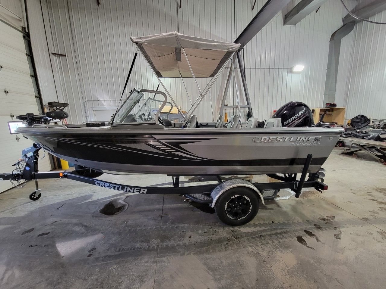 2017 Crestliner 1850 Sportfish Outboard in Kaukauna, Wisconsin - Photo 1