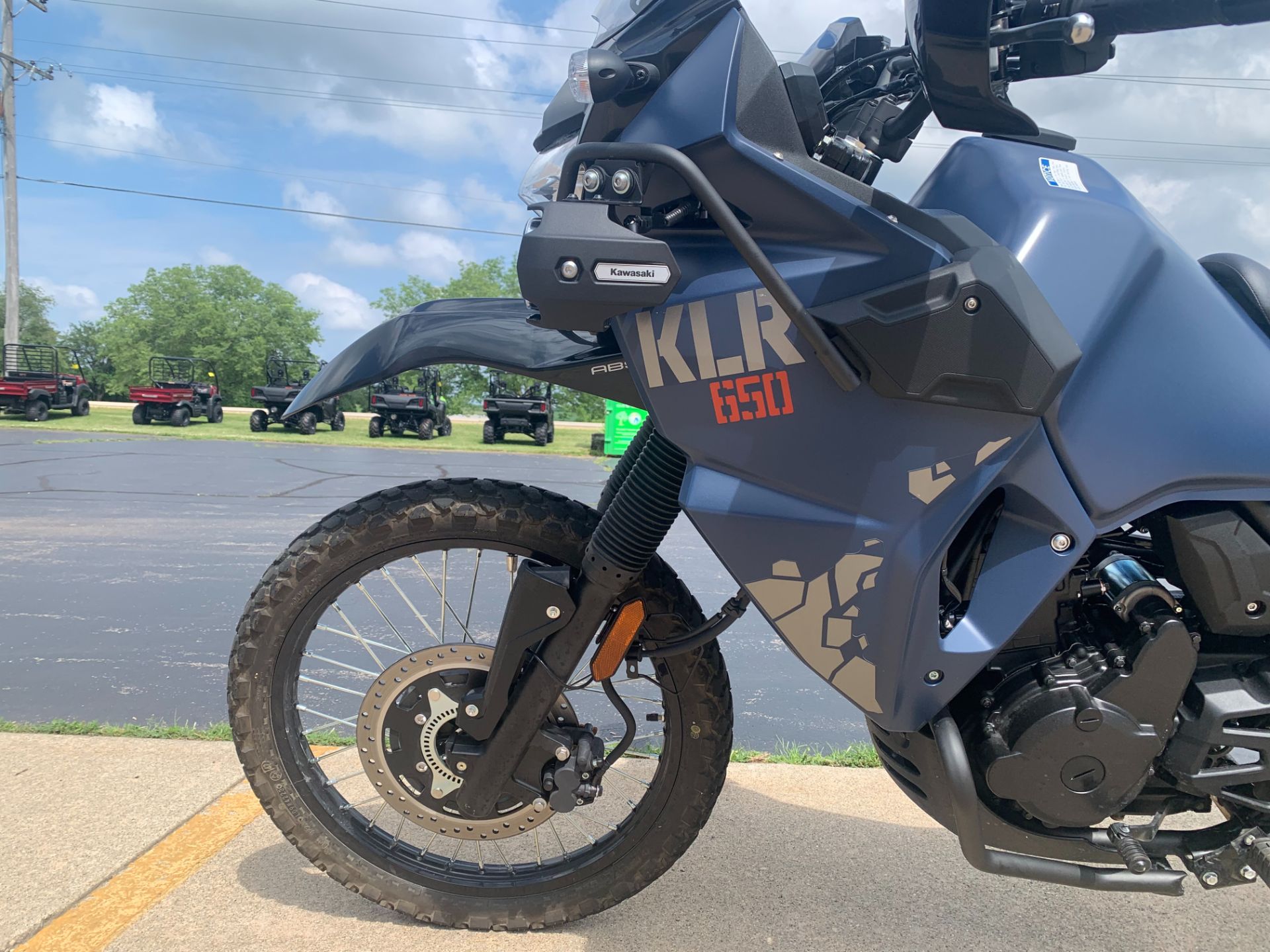 2024 Kawasaki KLR650 ADVENTURE ABS in Freeport, Illinois - Photo 5