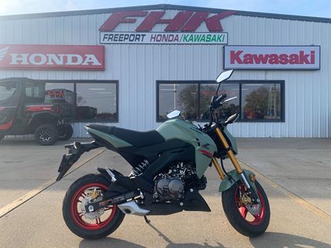 2023 Kawasaki Z125 PRO in Freeport, Illinois