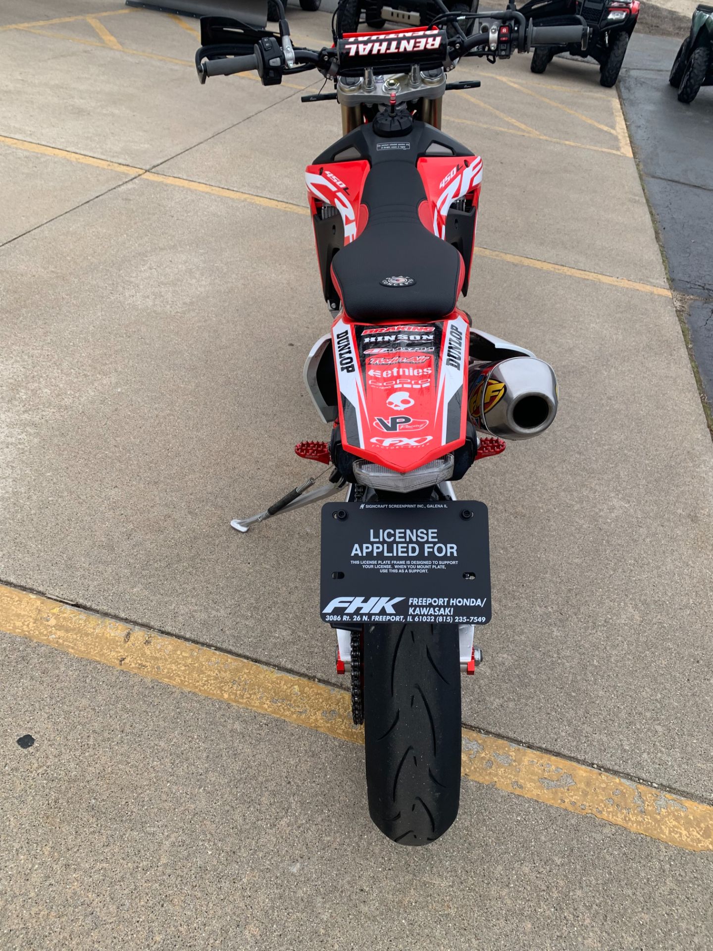 2019 Honda CRF450L in Freeport, Illinois - Photo 9