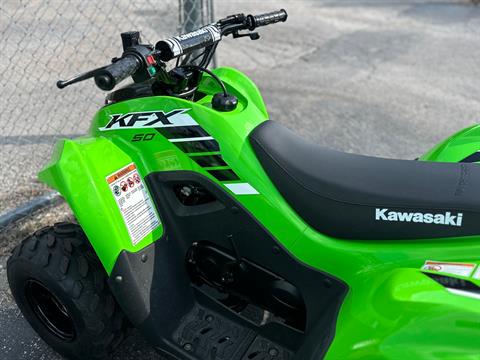 2025 Kawasaki KFX 50 in Festus, Missouri - Photo 3