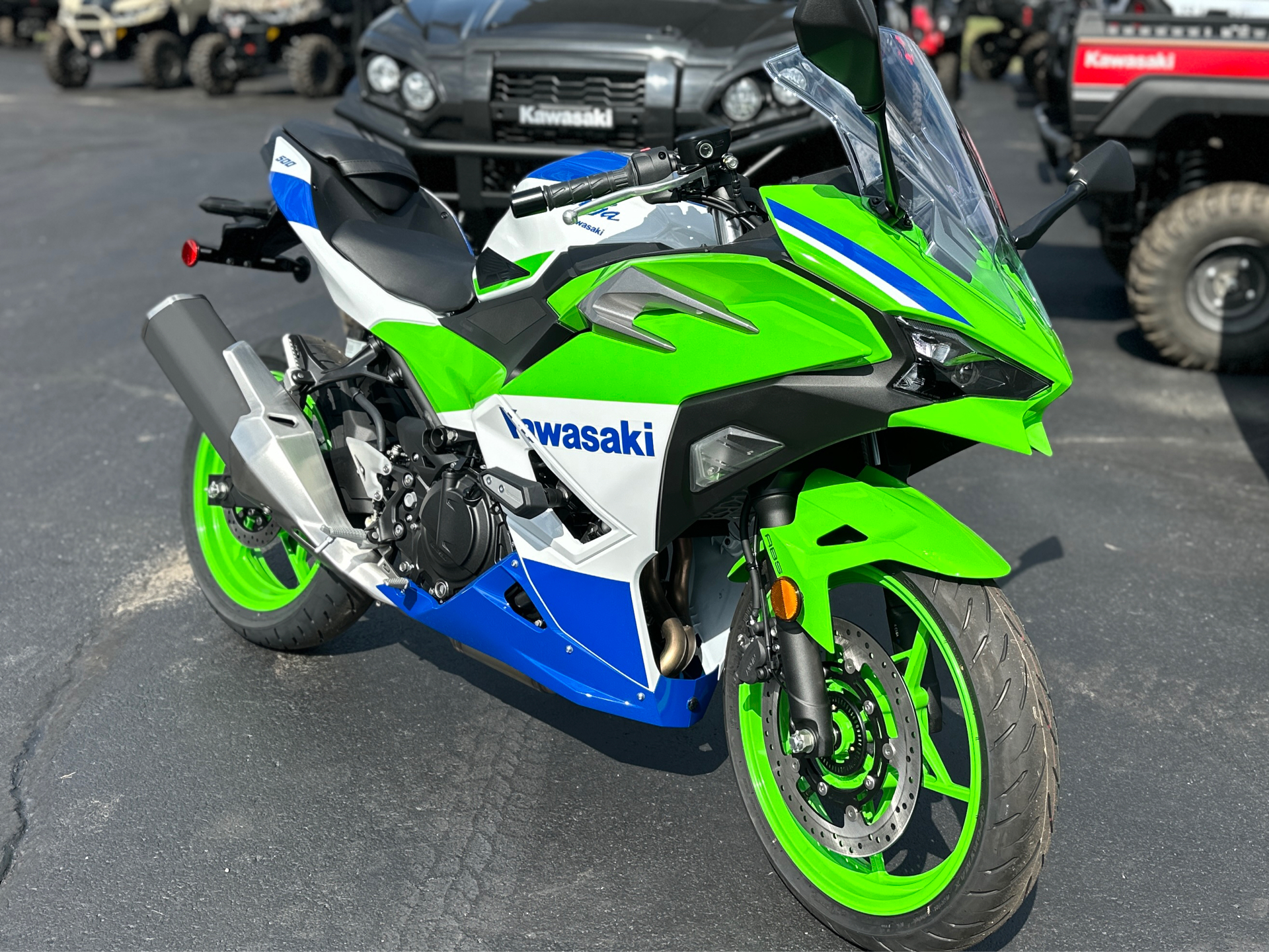 2024 Kawasaki Ninja 500 SE 40th Anniversary Edition ABS in Festus, Missouri - Photo 2