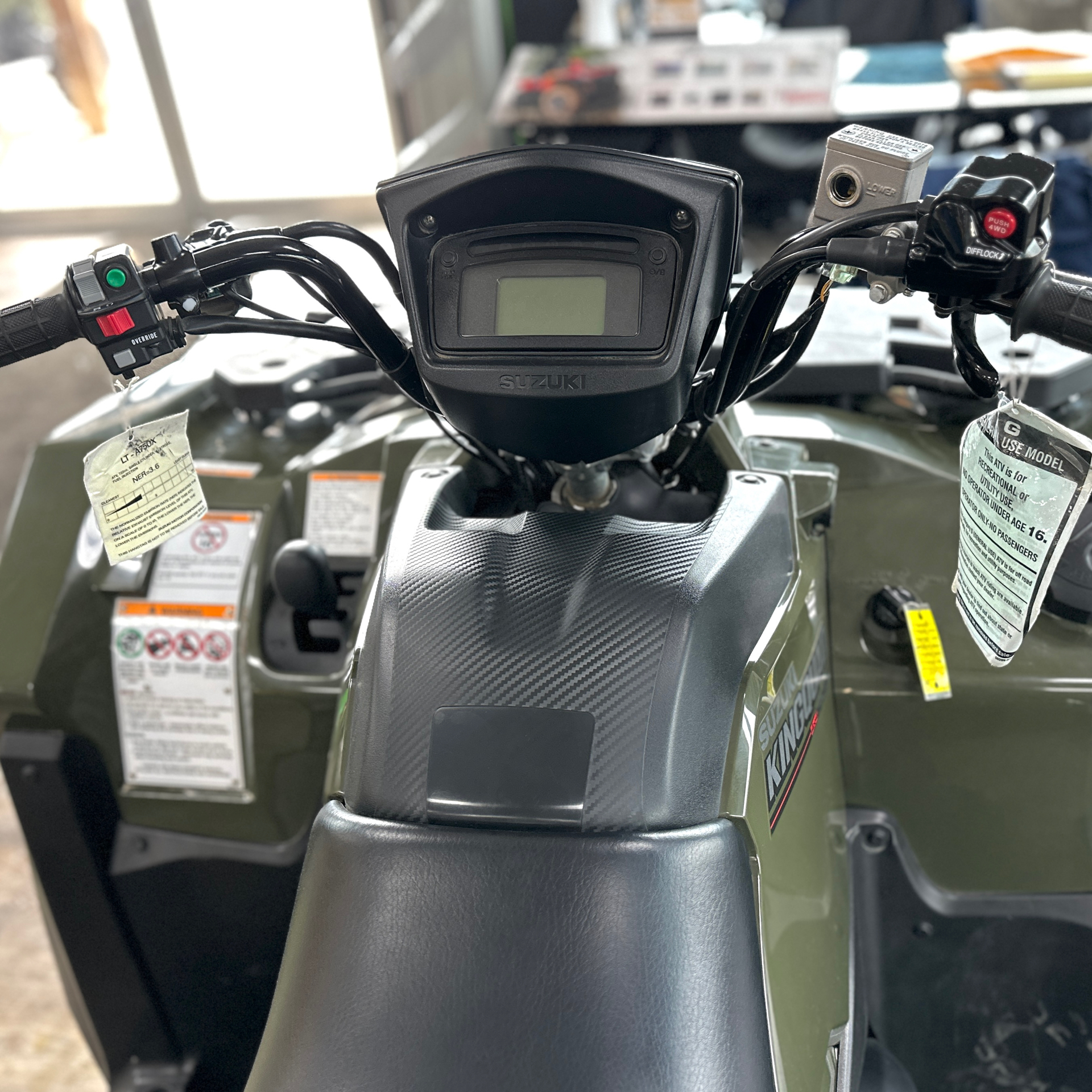 2023 Suzuki KingQuad 750AXi Power Steering in Farmington, Missouri - Photo 5