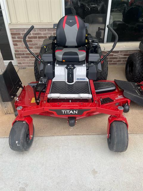 2022 Toro Titan 60 in. Kohler 26 hp MyRIDE in Farmington, Missouri - Photo 1