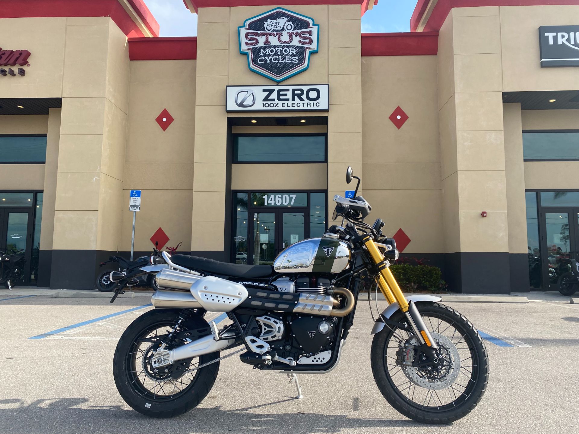 2023 Triumph Scrambler 1200 XE Chrome Edition in Fort Myers, Florida - Photo 1