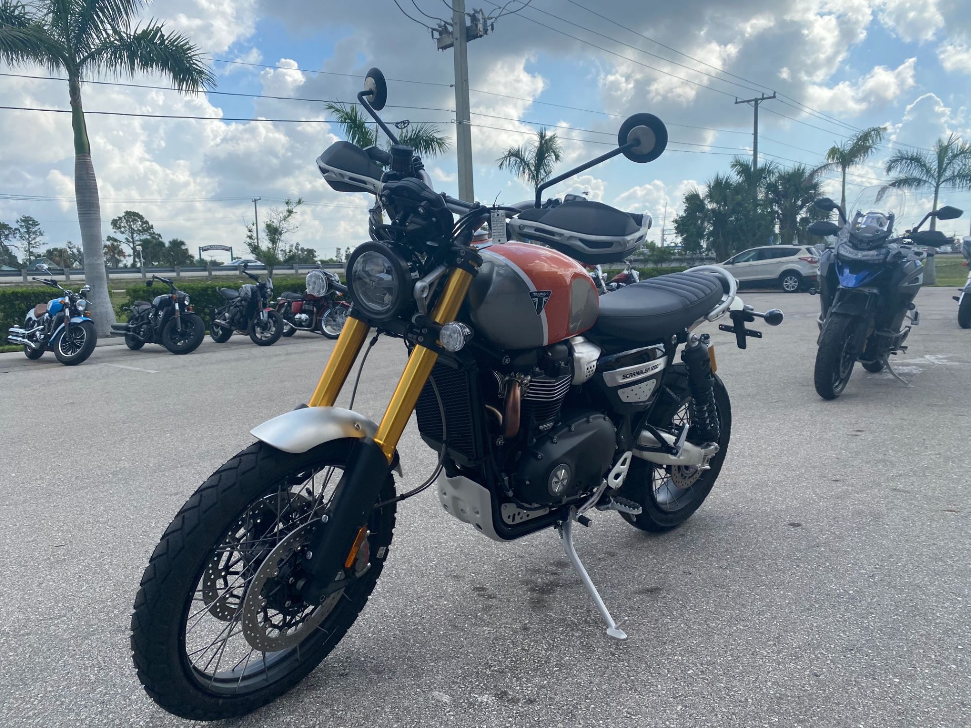 2022 Triumph Scrambler 1200 XE Gold Line in Fort Myers, Florida - Photo 7