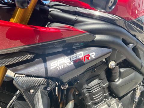 2022 Triumph Speed Triple 1200 RR in Fort Myers, Florida - Photo 9